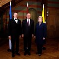 FOTO: President Ilves kohtus teiste Balti riigipeadega