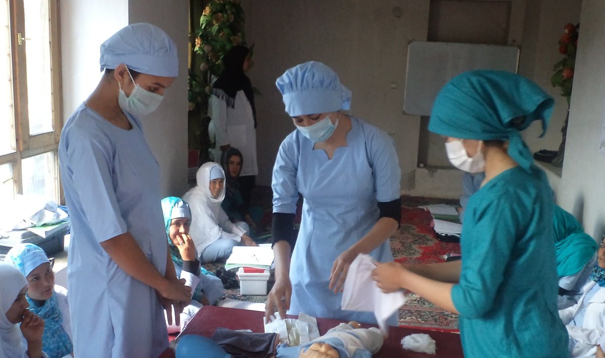 Afganistani tervishoiukoolitus