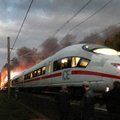 Saksamaal süttis põlema kiirrong, evakueeriti umbes 500 inimest