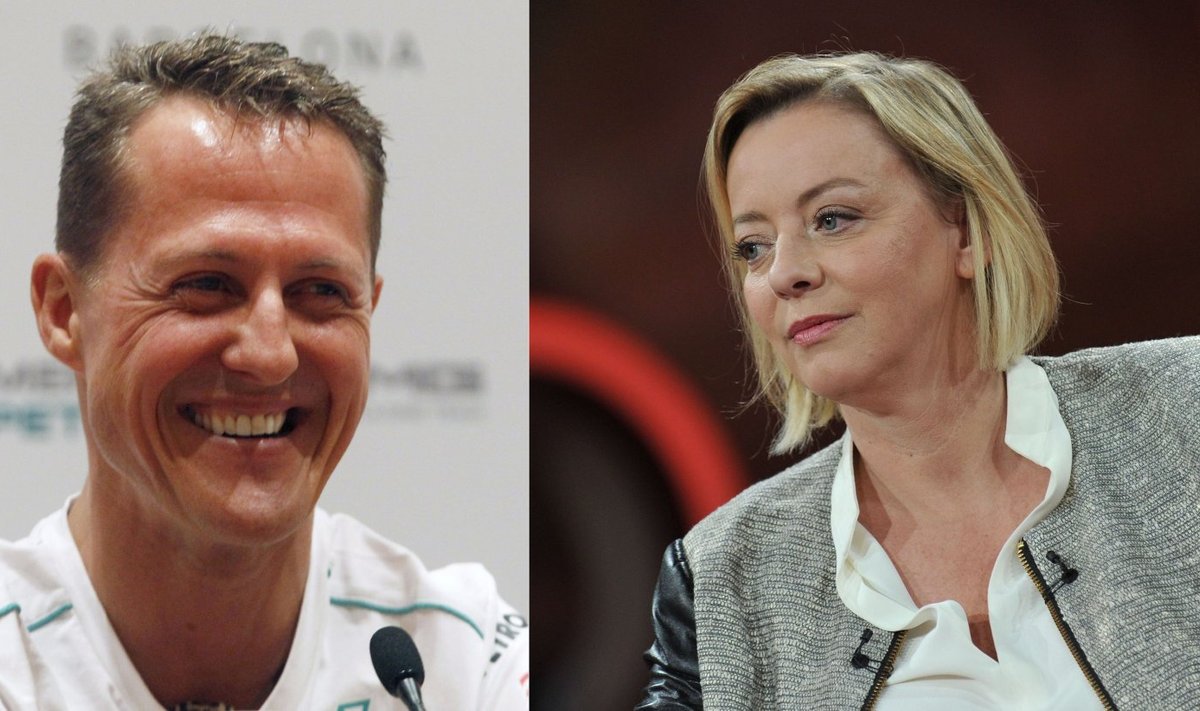 Michael Schumacher ja Sabine Kehm