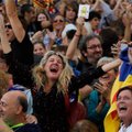 Эстонка в Каталонии: люди пили пиво, пели, танцевали и радовались