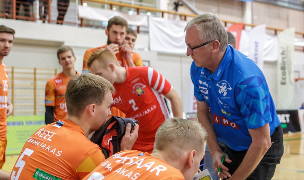Ei treener Avo Keel ega kapten Martti Keel olnud Pärnu võidumängu järel rahul.