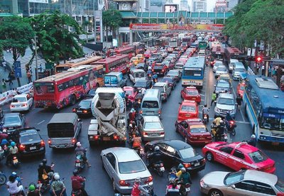 Jakarta liiklusummik.