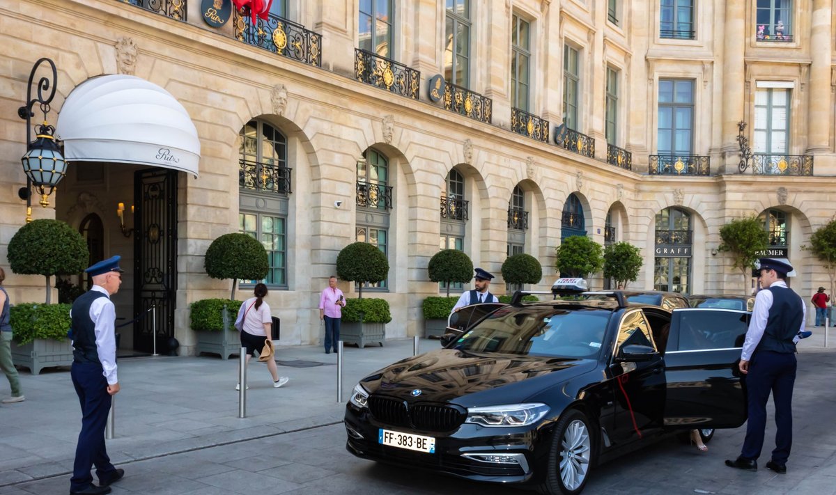 Pariisi luksushotell Ritz. 