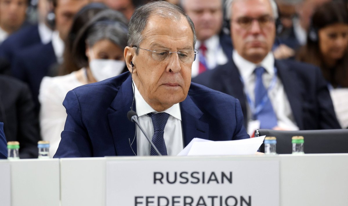 Venemaa välisminister Sergei Lavrov osales OSCE koosolekul