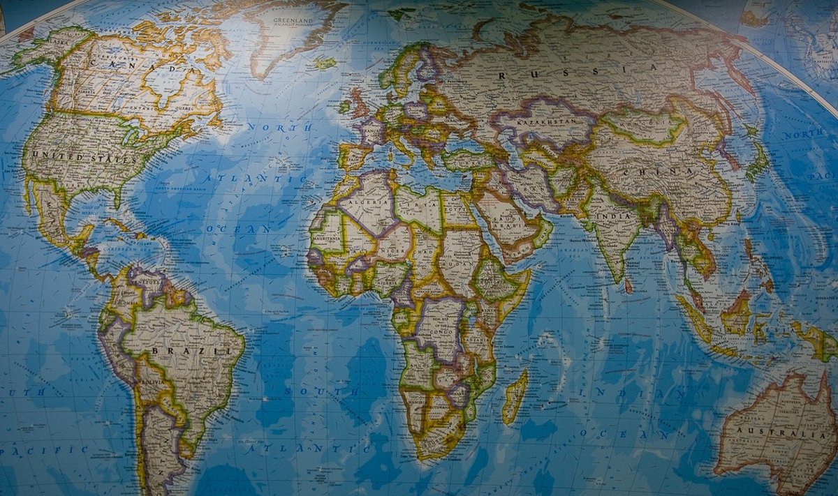 Maailma kaart. 