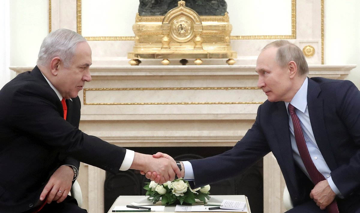 Venemaa president Vladimir Putin kohtumas Iisraeli peaministri Benjamin Netanyahuga Moskvas, 30.01.2020