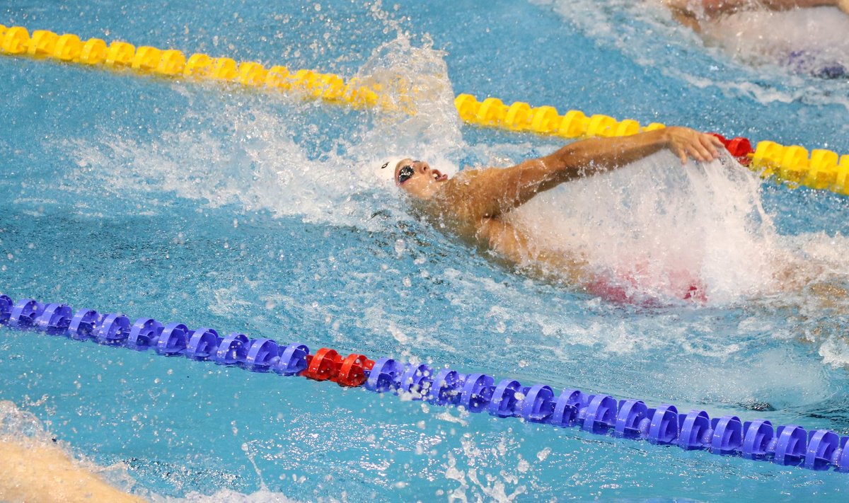 Enne lühiraja EM-i lubas Ralf Tribuntsov, et pääseb finaali. 100 meetri seliliujumises Eesti rekordi püstitanud ujuja pidas sõna.