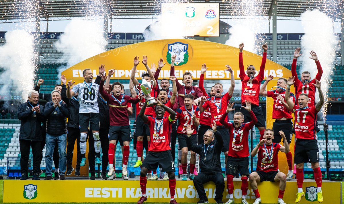 Нарвский „Транс“ выиграл Кубок Эстонии