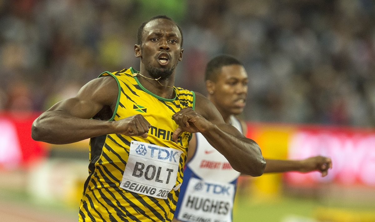 Usain Bolt võitis Pekingis teise kulla, mis on juba tema kümnes MM-kuld