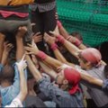 VIDEO: Eestlasest vabatahtlik Hispaanias ehitab töövälisel ajal… inimtorne!