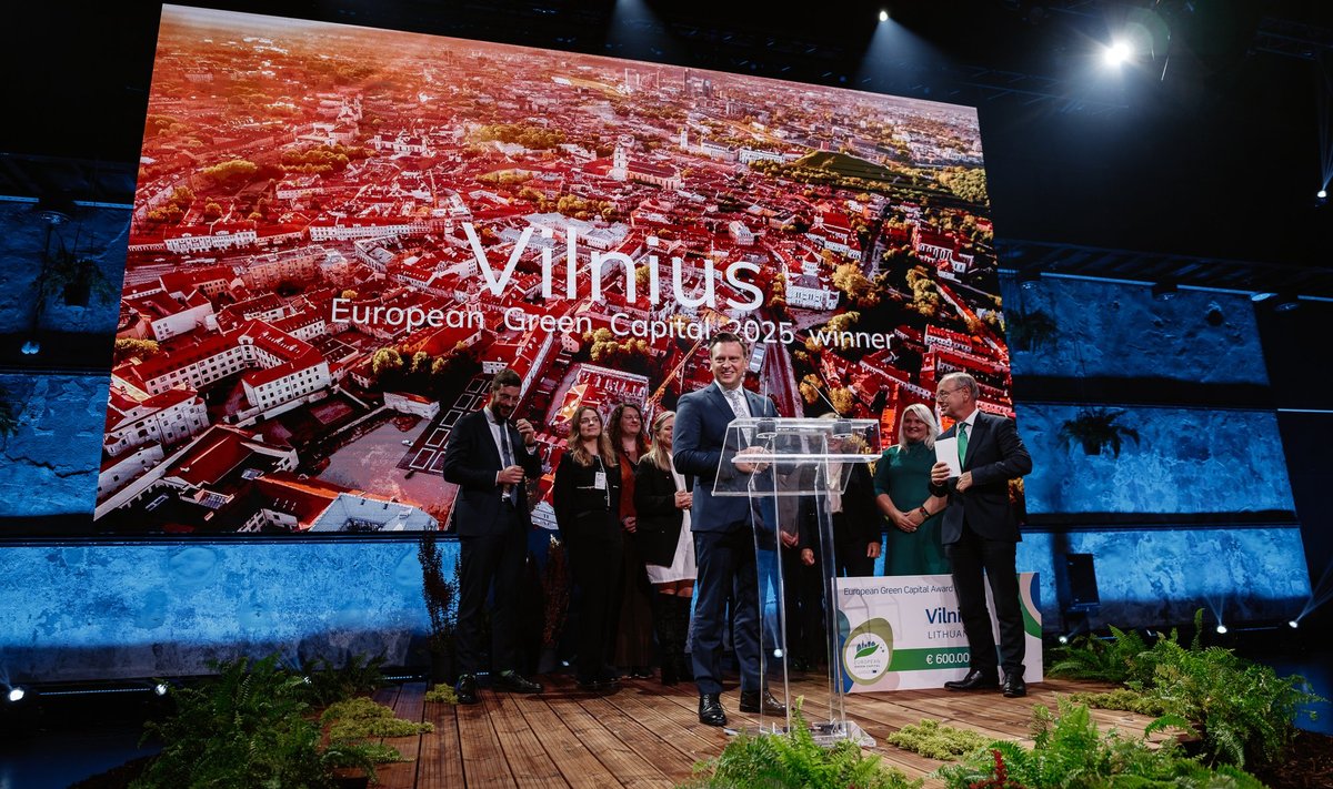 Euroopa roheline pealinn tiitli üleandmine aastaks 2025.