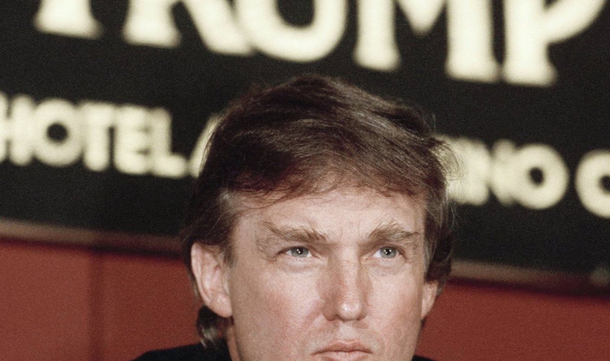 Donald Trump 1990. aastal New Yorgis