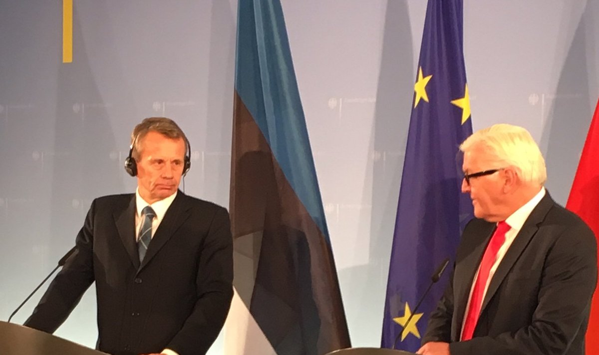 Jürgen Ligi kohtus Saksamaa välisministri Frank-Walter Steinmeieriga