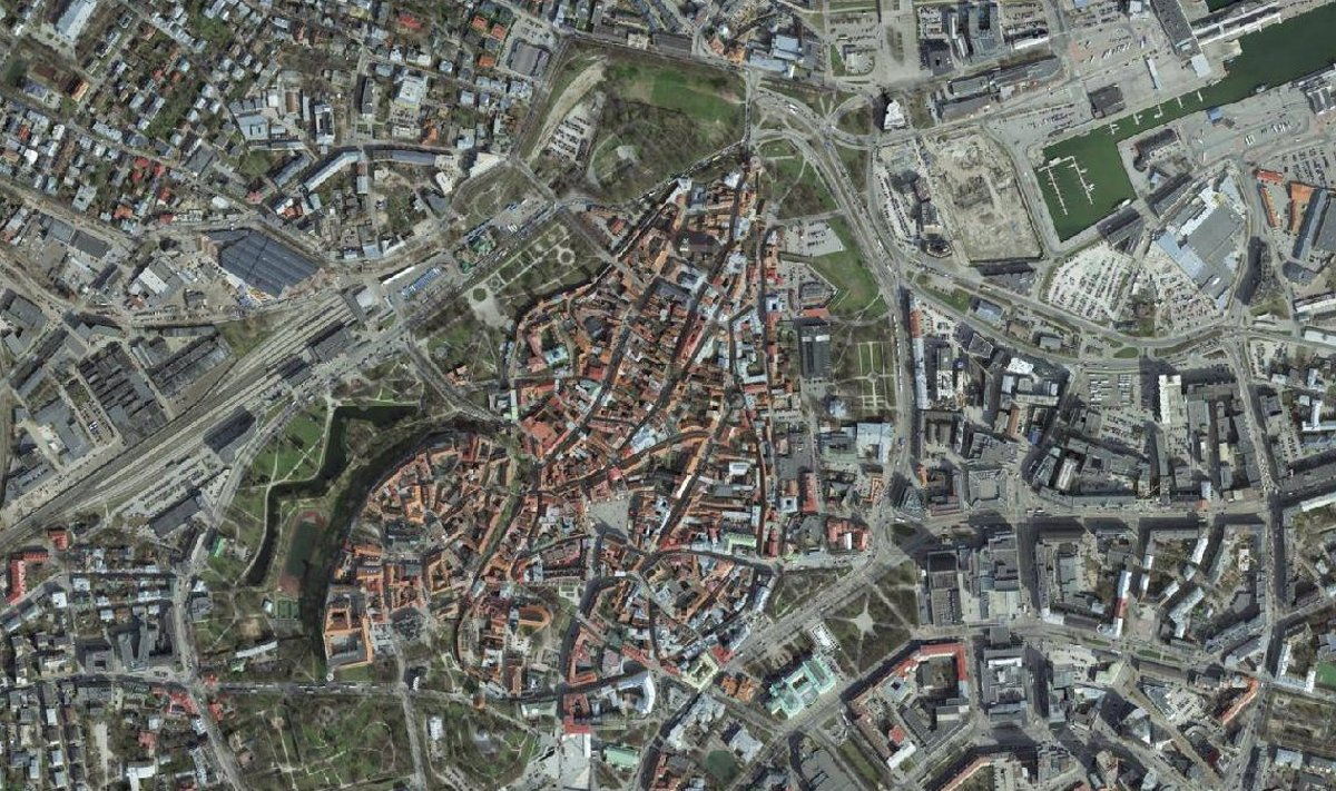 Tallinna vanalinn. 