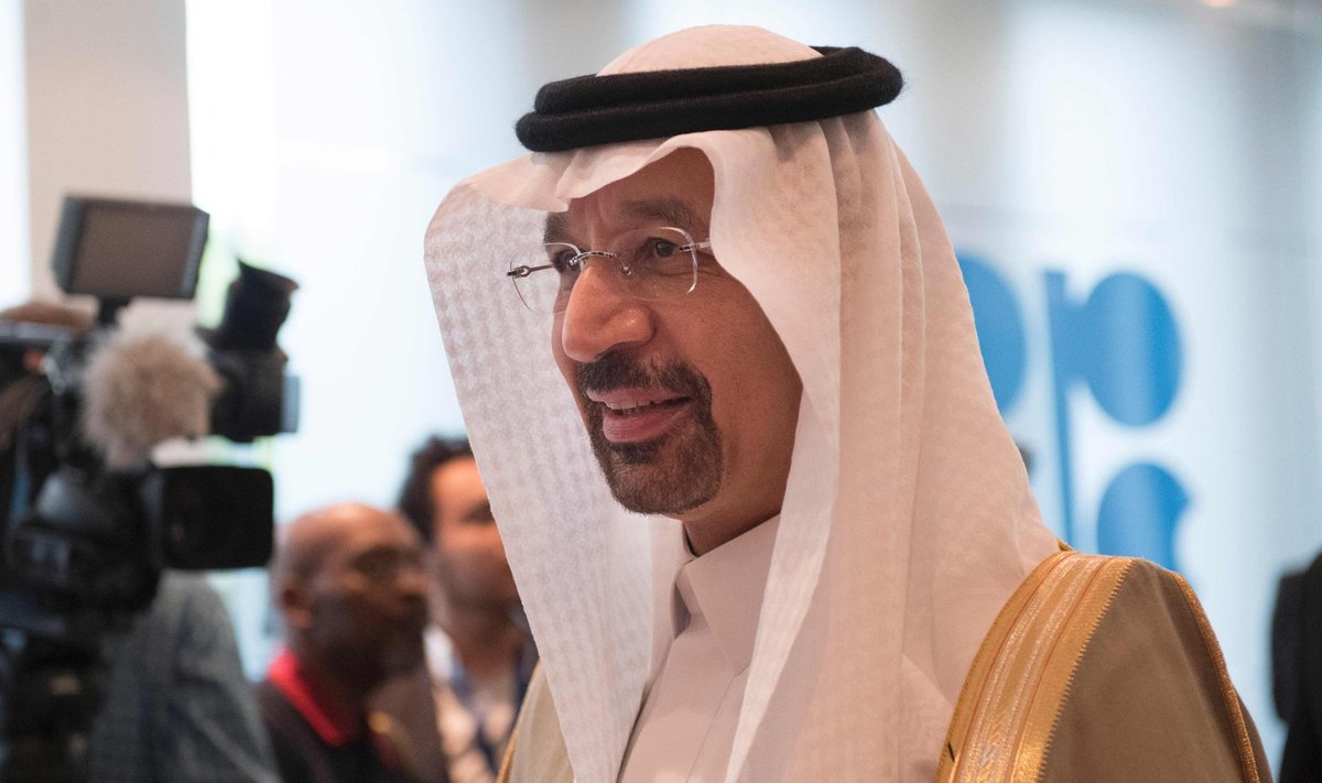 Saudi Araabia energeetikaminister Khalid al Falih