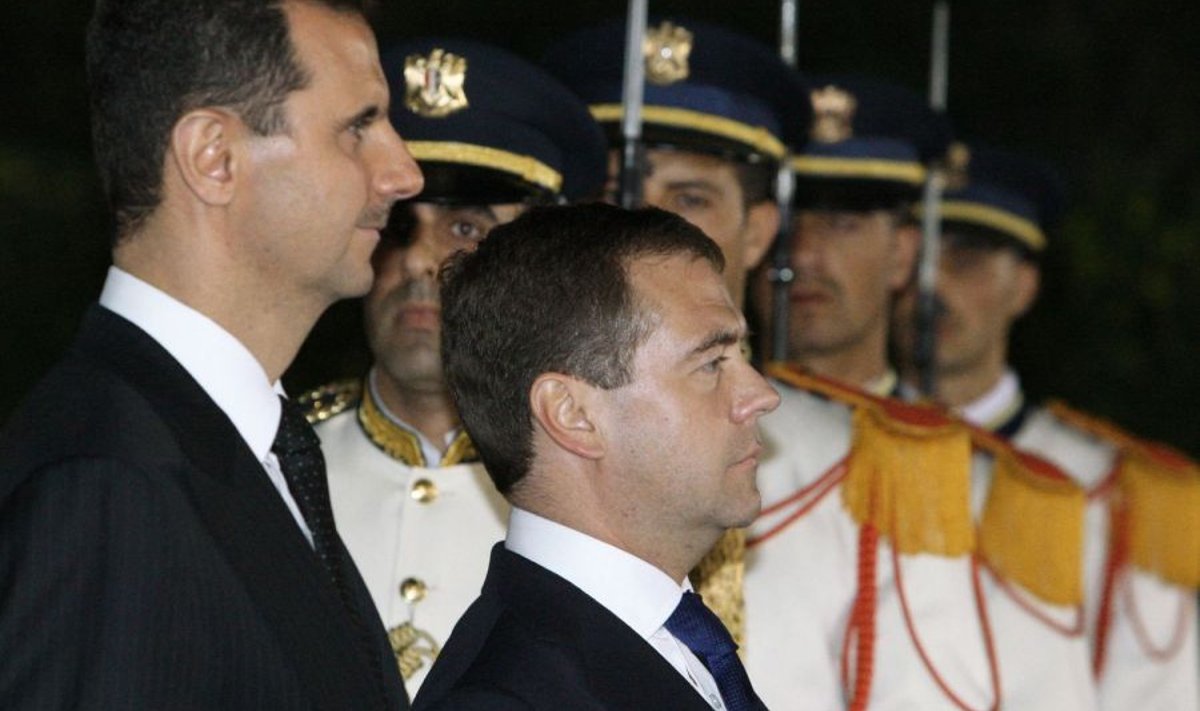 Assad ja Medvedev