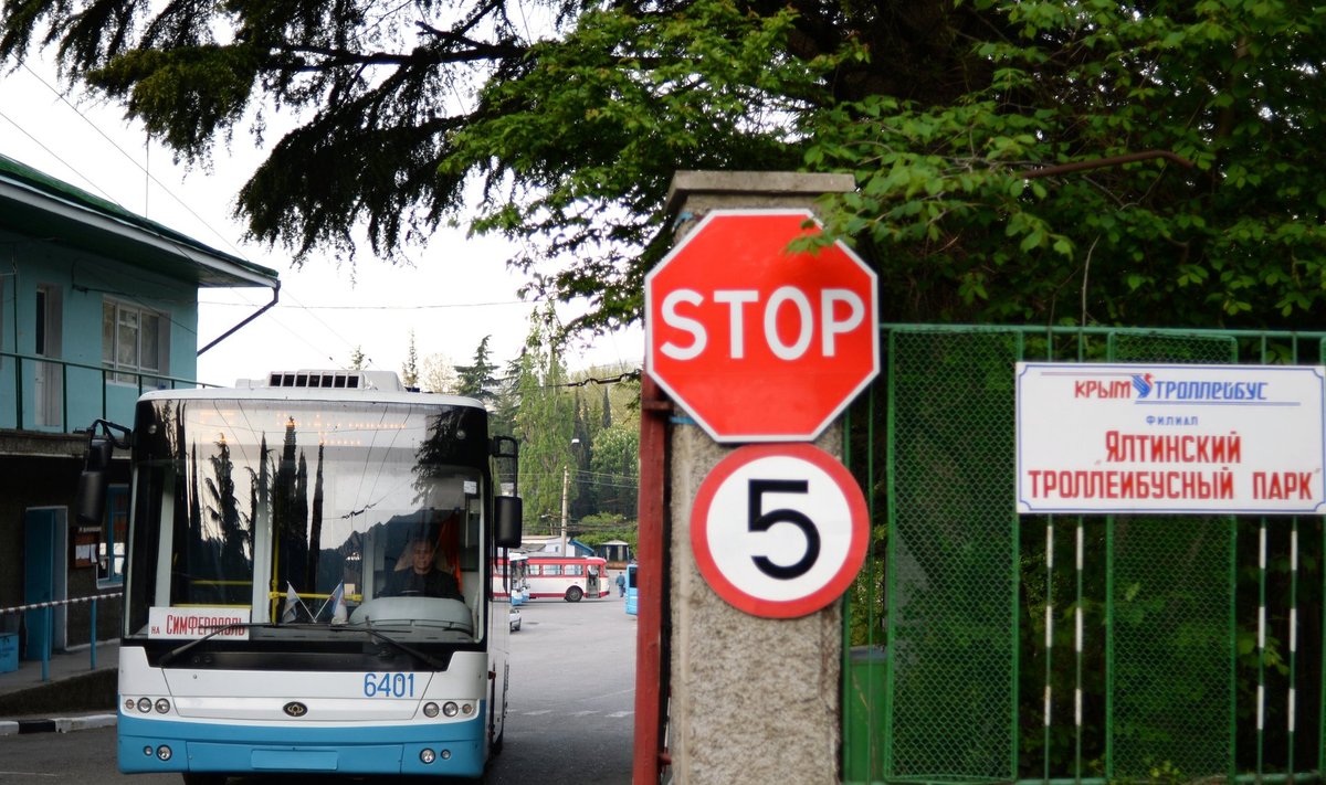 Jalta trollibussipark