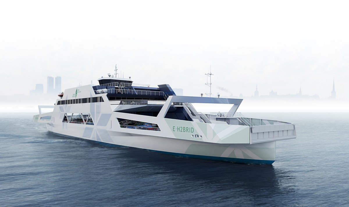 Kliimaministeerium kinnitas, et 2026. aastal sõitma hakkaval Virtsu-Kuivastu parvlaeval saab olema valmidus tulevikus kütusena kasutama hakata vesinikku.
