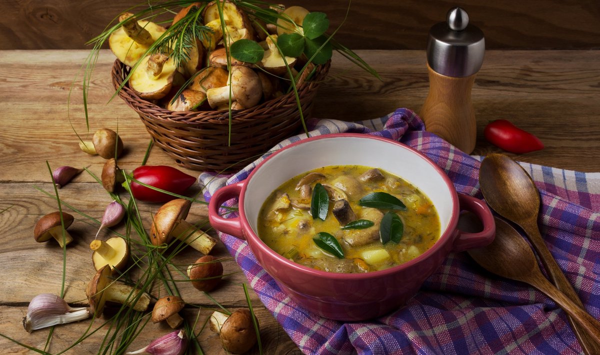 Seentest saab maitserohkeid ja erinäolisi suppe.