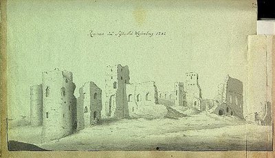 Rakvere linnuse vaade aastast 1782.