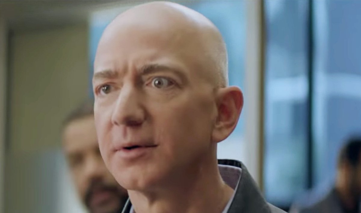 Jeff Bezos Amazoni Super Bowli reklaamis