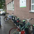FOTOD: Saue vald võttis esimese omavalitsusena kasutusele uudse rattaparkla
