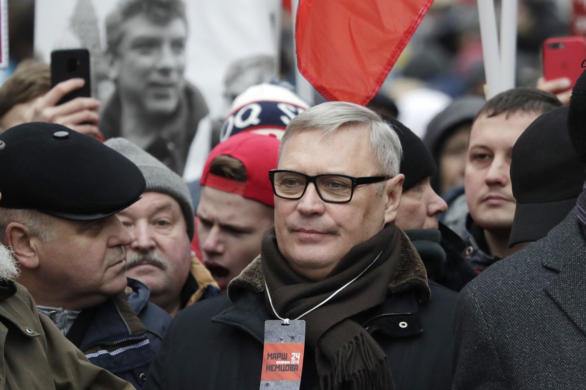 Rusia l-a numit agent străin pe fostul prim-ministru Mihail Kasyanov