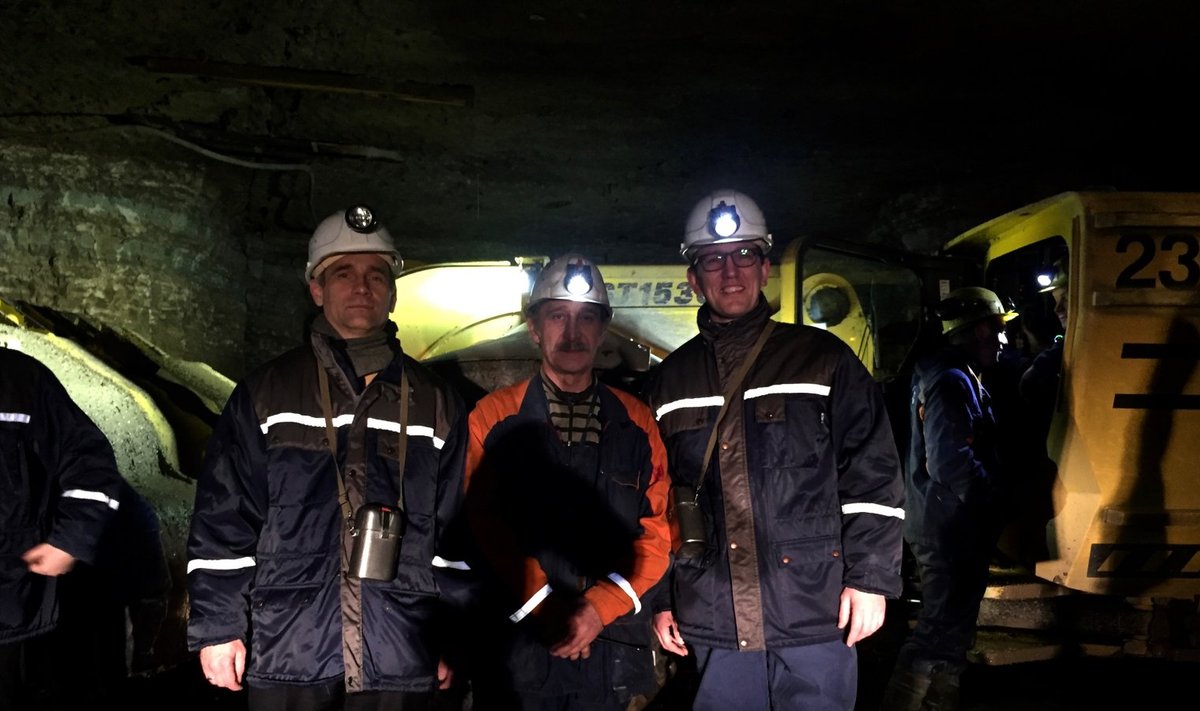 Ministrid külastasid VKG Ojamaa kaevandust 