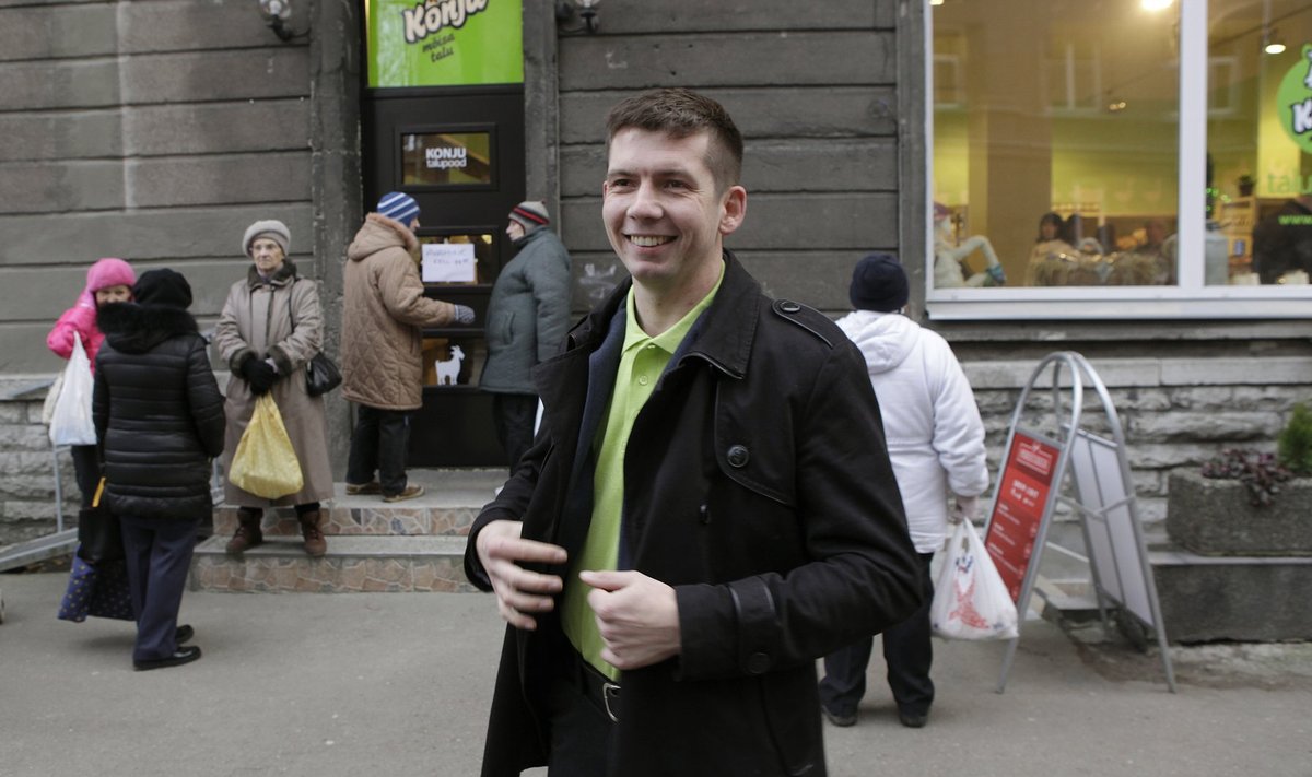 Konju talupoe avamisel Tallinnas novembris 2014 oli Martin Repinskil veel meel rõõmus.