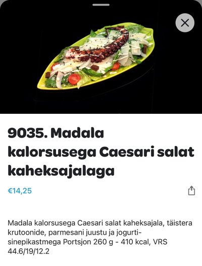 Kristina Pärtelpoja lemmikroad.