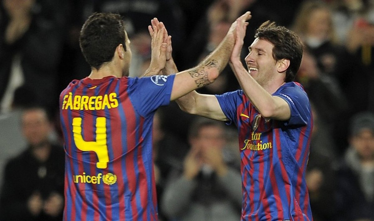 Fabregas ja Messi