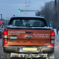 ФОТО | Читатель RusDelfi: законно ли приклеивать флаг Палестины на автомобиль? 