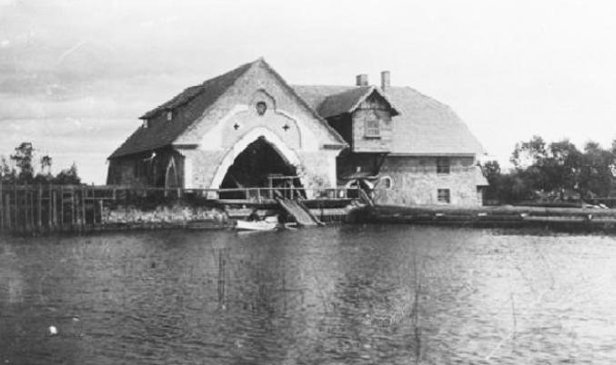 Rutikvere vesiveski 20.sajandi esimesel kümnendil.