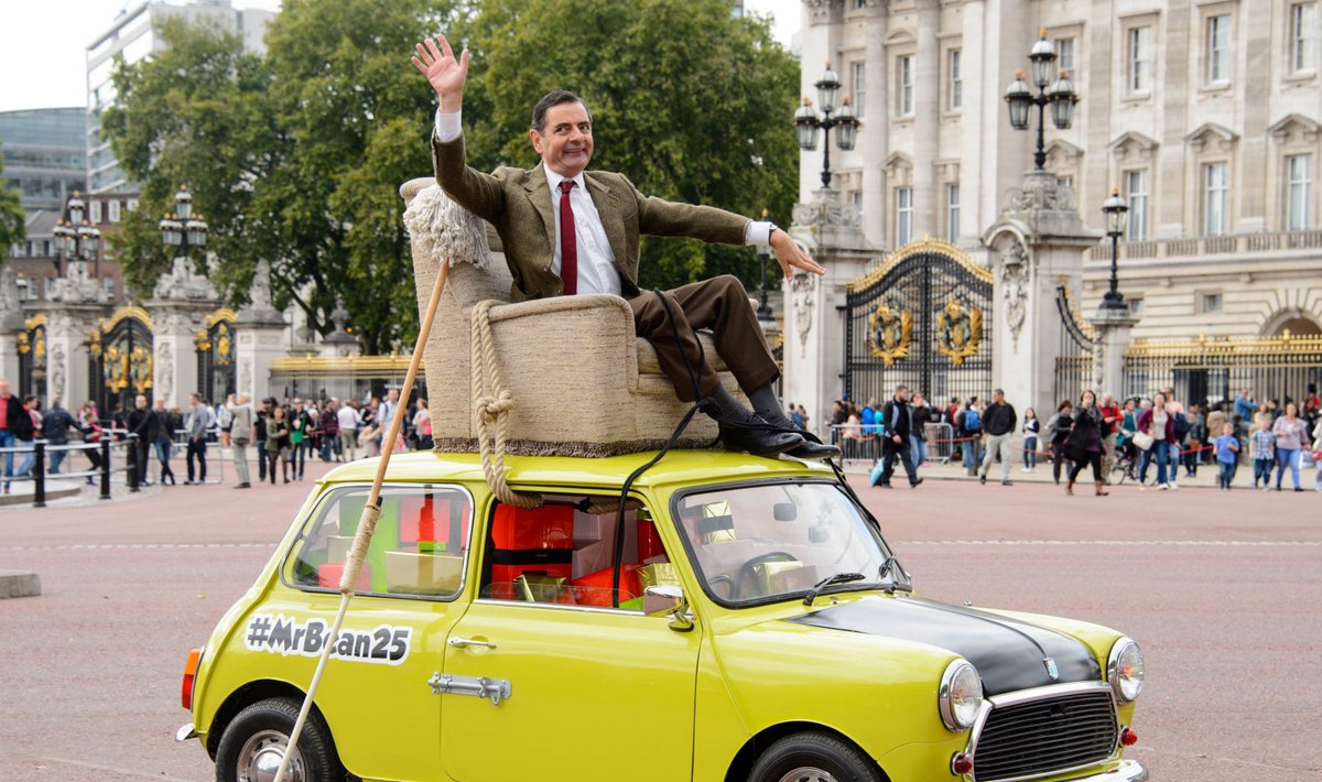 MINI on ka Mr. Beani eelistatud sõiduriist. Tema masina nimi paraku vist sarjast läbi ei läinud.  