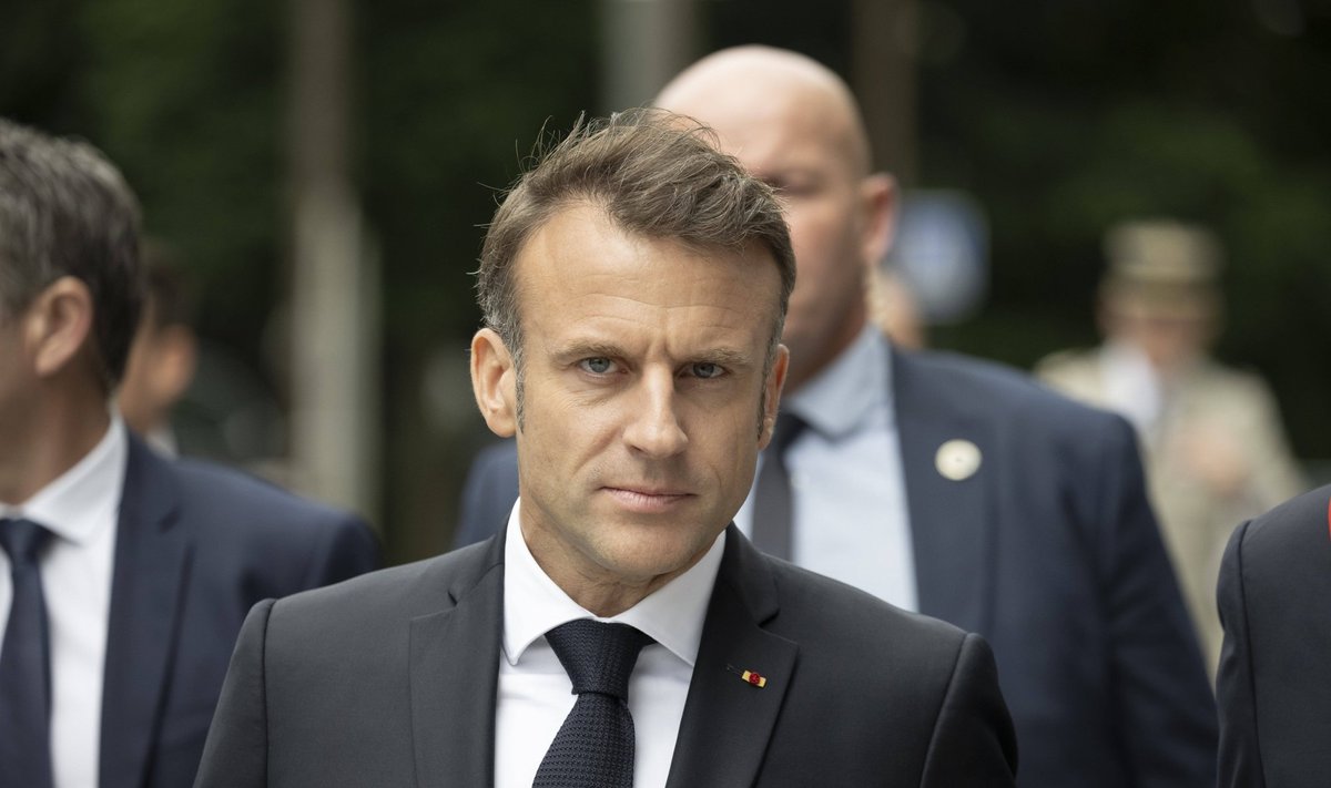 Prantsusmaa president Emmanuel Macron