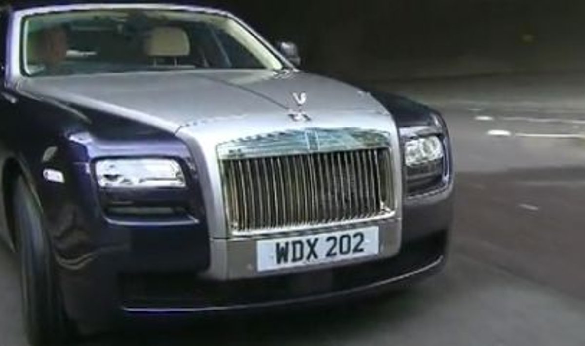 Rolls-Royce Ghost esineb esmakordselt täies ilus päris videos