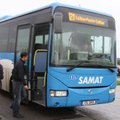 Tallinna ja Peetri vahel alustas täna esimene regulaarne bussiliin