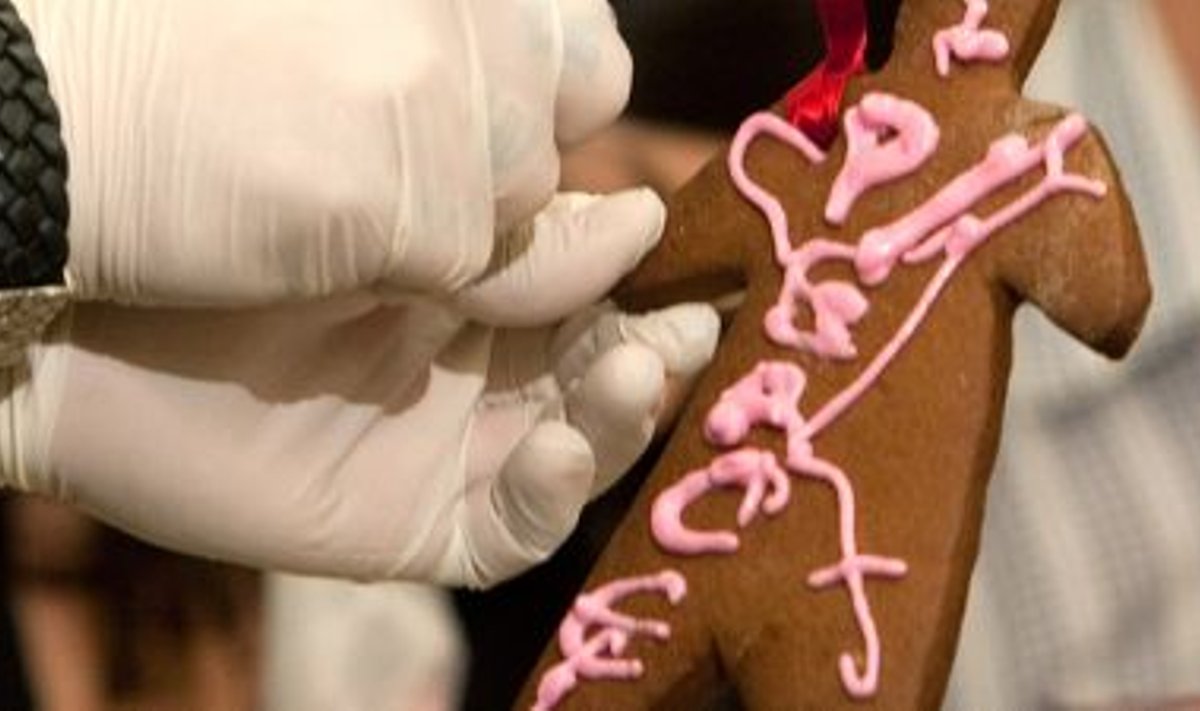 Tanel Padari kaunistatud piparkoogil on sõnum