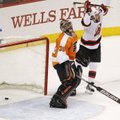 VIDEO: Flyersi väravavaht tegi Stanley karikasarjas valusa prohmaka