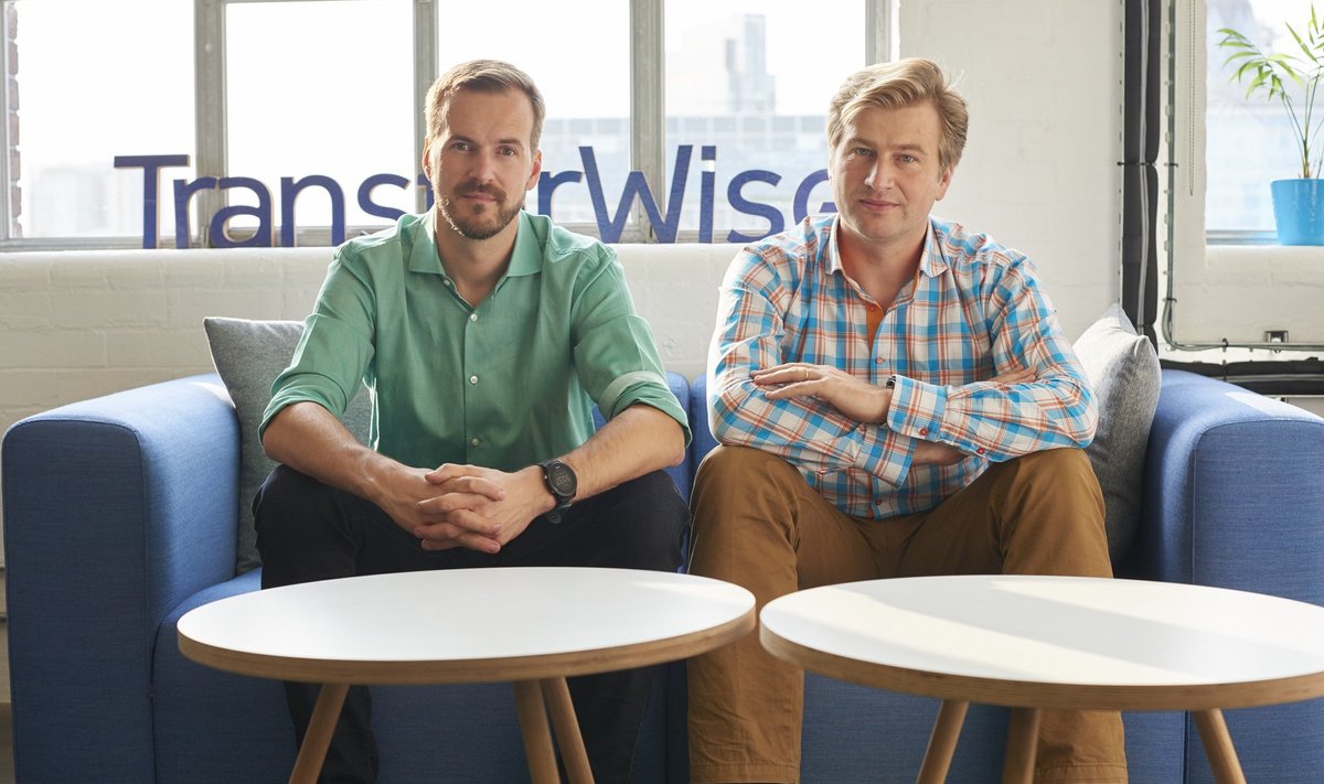 TransferWise'i asutajad Taavet Hinrikus ja Kristo Käärmann
