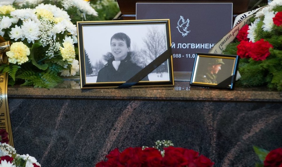 Aleksei  Logvinenko ärasaatmine Pärnamäe kalmistul