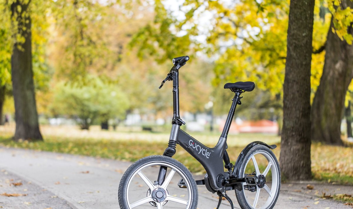 Gocycle on väike, kerge ja mugav ning sõidab elektriga.