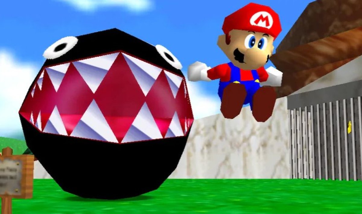 "Super Mario 64" (ekraanitõmmis)