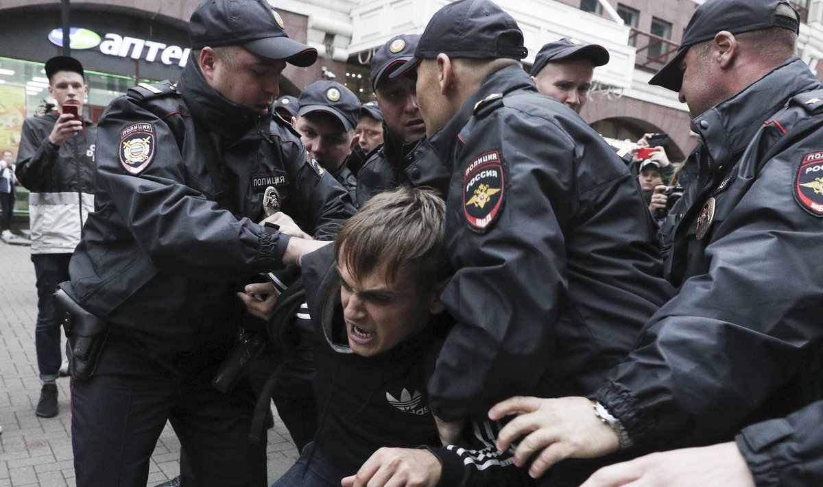 protest Moskvas