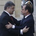 Порошенко обсудил украинский кризис с Олландом и Меркель
