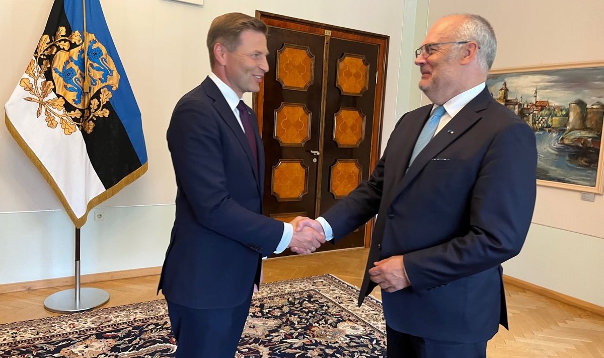 Hanno Pevkur ja Alar Karis.