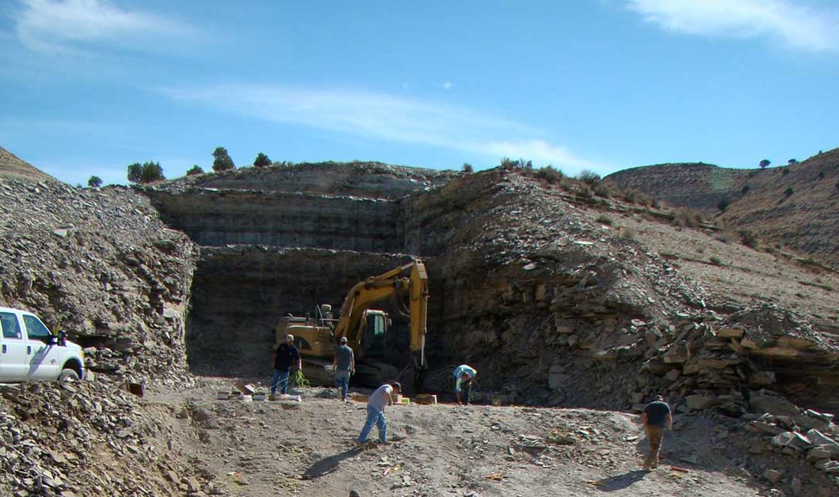 Nagu kolme astmega trepp: Suvine proovikaevandamine Utah’ osariigis
