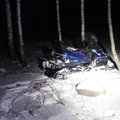 FOTOD | Tartumaal hukkus mootorsaaniõnnetuses 36-aastane mees