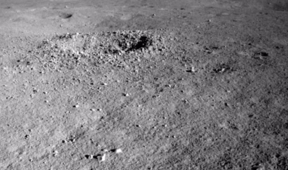 Kraater, mille põhjast aine avastati